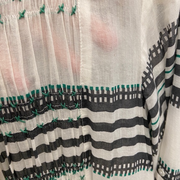 LOLA Australia Striped Button-Up Shirt Dress - Picture 6 of 12